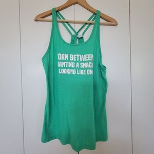 Constantly Varied Gear Bright Green Tank Top with Bold Text